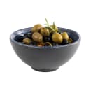 Libbey APS85036 16 oz Round Melamine Bowl, Grey/Blue thumbnail 2