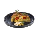 Libbey APS85056 9" Round Melamine Dinner Plate, Grey/Blue thumbnail 2