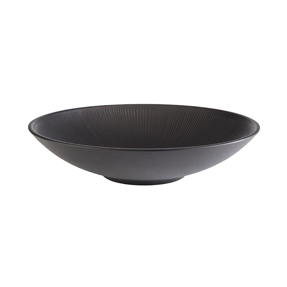 Libbey APS85062 74 oz Round Melamine Ramen Bowl, Black