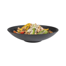 Libbey APS85062 74 oz Round Melamine Ramen Bowl, Black thumbnail 2