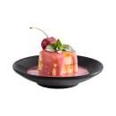 Libbey APS85073 6" Round Melamine Dinner Plate, Black thumbnail 2