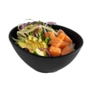 Libbey APS85093 16 9/10 oz Oblong Melamine Bowl, Black thumbnail 2
