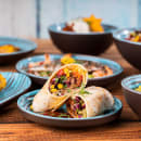 Libbey APS85205 16 oz Round Melamine Bowl, Brown/Blue thumbnail 5