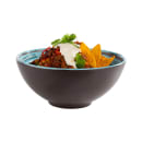 Libbey APS85206 33 oz Round Melamine Bowl, Brown/Blue thumbnail 2