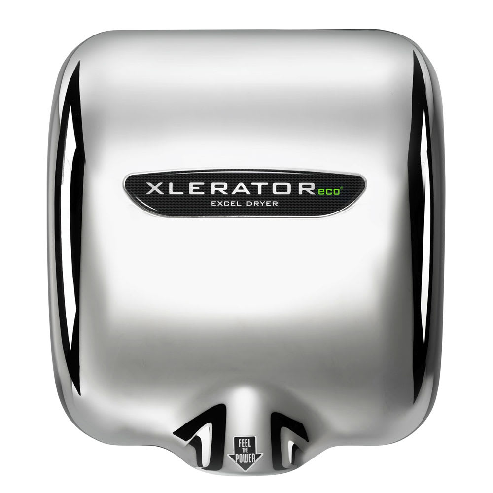 Excel Dryer XL-C-ECO Automatic Hand Dryer w/ 10 Second Dry Time - Chrome, 110 120v