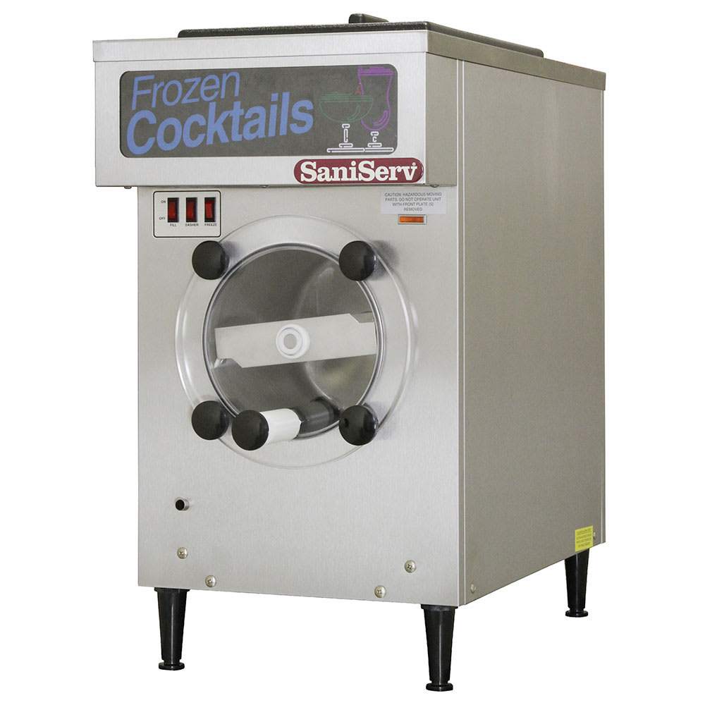 Saniserv 108RAF Margarita Machine - Single, Countertop, 205 Servings/hr., Remote Cooled, 115v