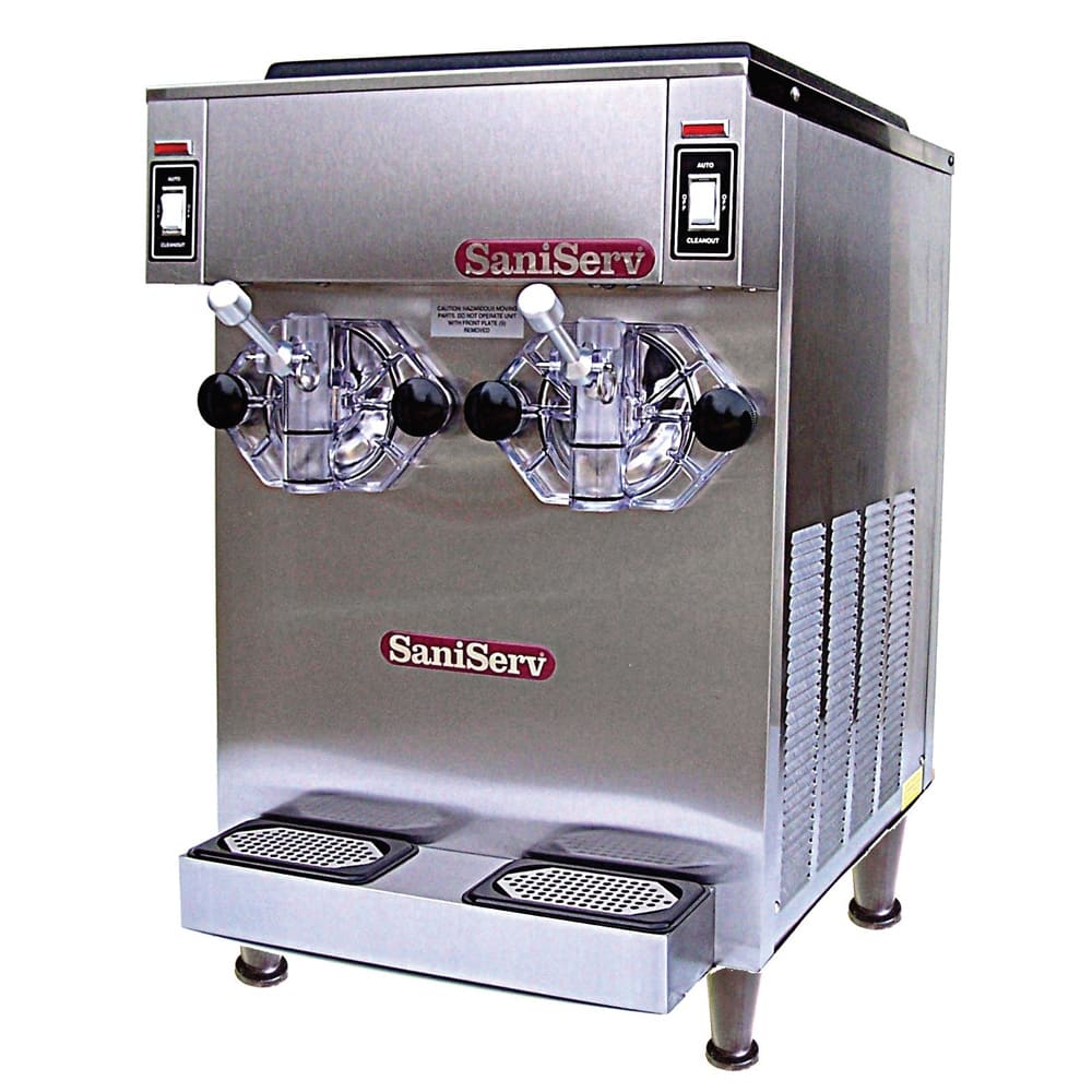 Saniserv 791 Margarita Machine - Double, Countertop, 256 Servings/hr., Air Cooled, 208/230v/1ph