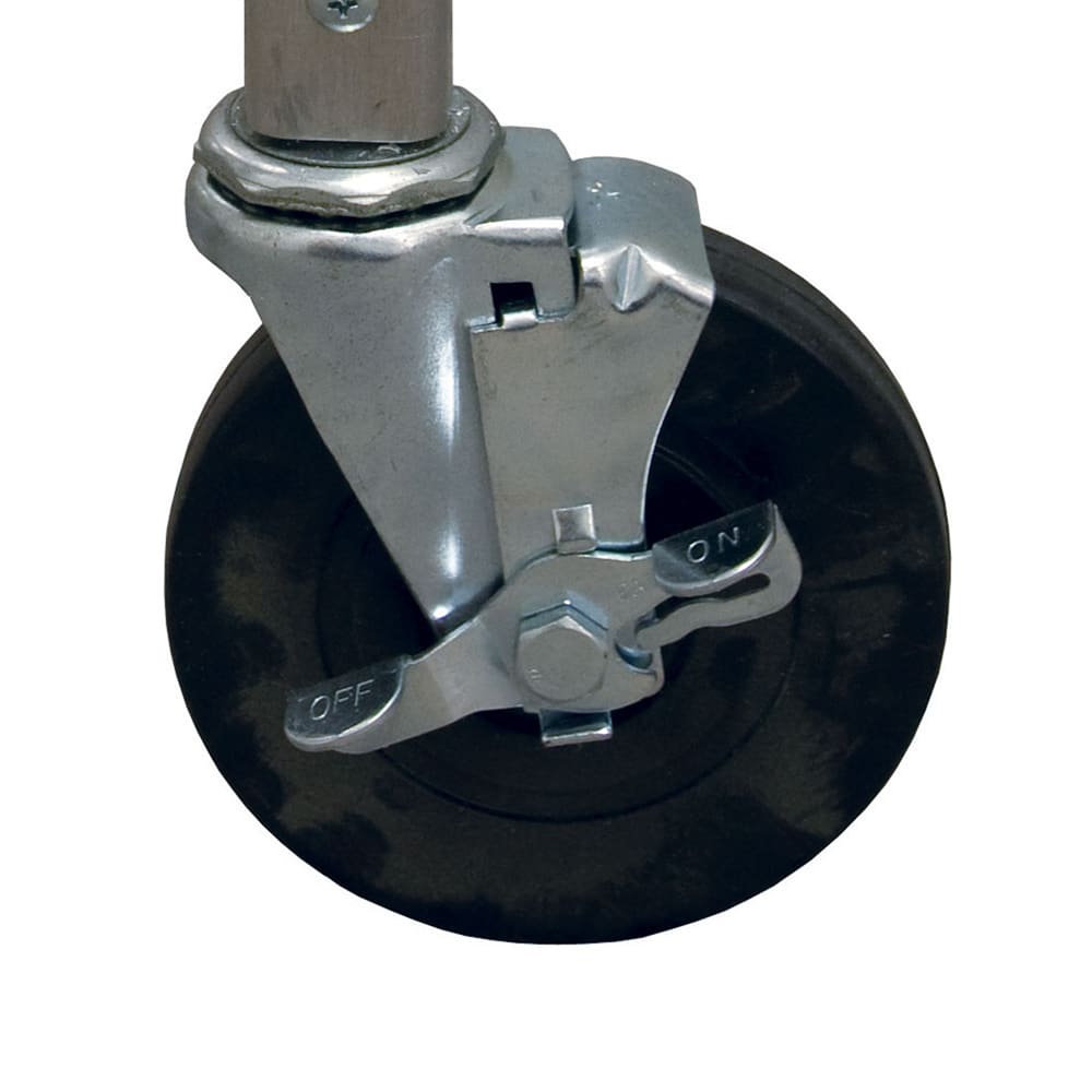 Saniserv P1909904 Swivel Casters, 2 with Brakes