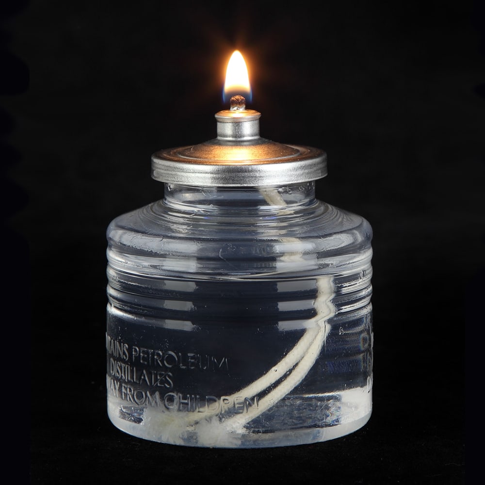 Sterno Liquid Wax Disposable Fuel Cell w/ 24 hr Capacity, Clear (30510)