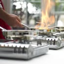 Sterno Professional Butane Stove w/ Adjustable Flame & Carrying Case - 7,000 BTU, Stainless Steel (50178) thumbnail 2