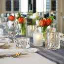 Sterno Lily Votive Candle Lamp - 2 5/8"D x 3 5/16"H, Glass, Frost (80268) thumbnail 2