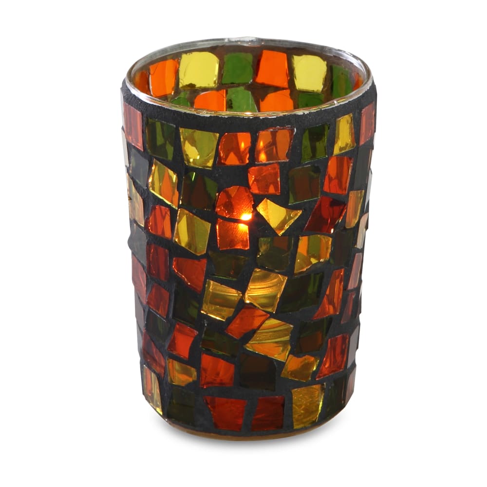 Sterno Pearl Votive Candle Lamp - 2 7/8"D x 3 1/2"H, Glass, Frost (80276)