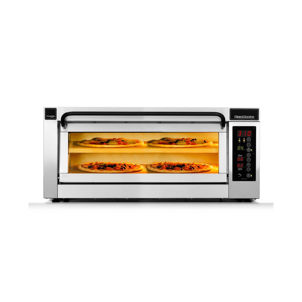 PizzaMaster 350 Series Countertop Single Multi-Purpose Deck Oven - 208v (PM 351ED-1DW)