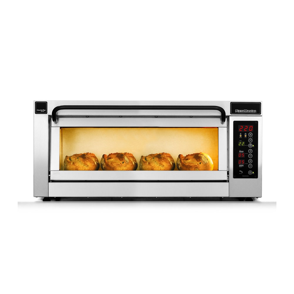 PizzaMaster 450 Series Countertop Single Multi-Purpose Deck Oven - 208v (PM 451ED-DW)