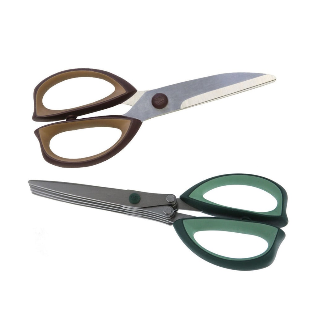 Henckels 2 Piece Kitchen & Herb Shears Set, Stainless Steel (1013463)