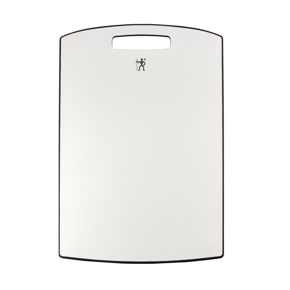 Henckels 11 1/2" x 16 1/2" Cutting Board w/ Gray Border - Plastic, White (1013501)