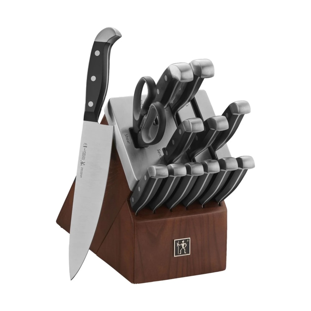 Henckels Statement 14 Piece Knife Set w/ Self Sharpening Hardwood Block (1013676)