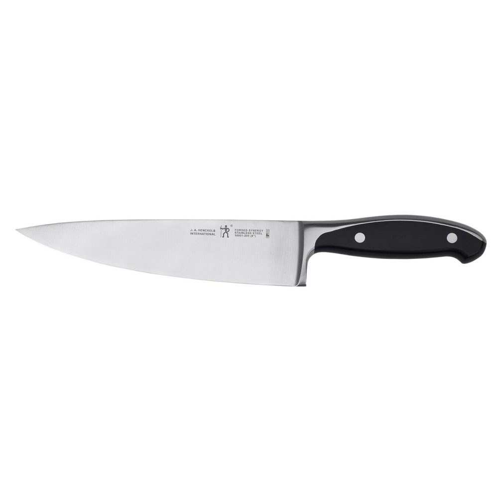 Henckels 8" Chef's Knife w/ Black Plastic Handle, Stainless Steel (1013833)
