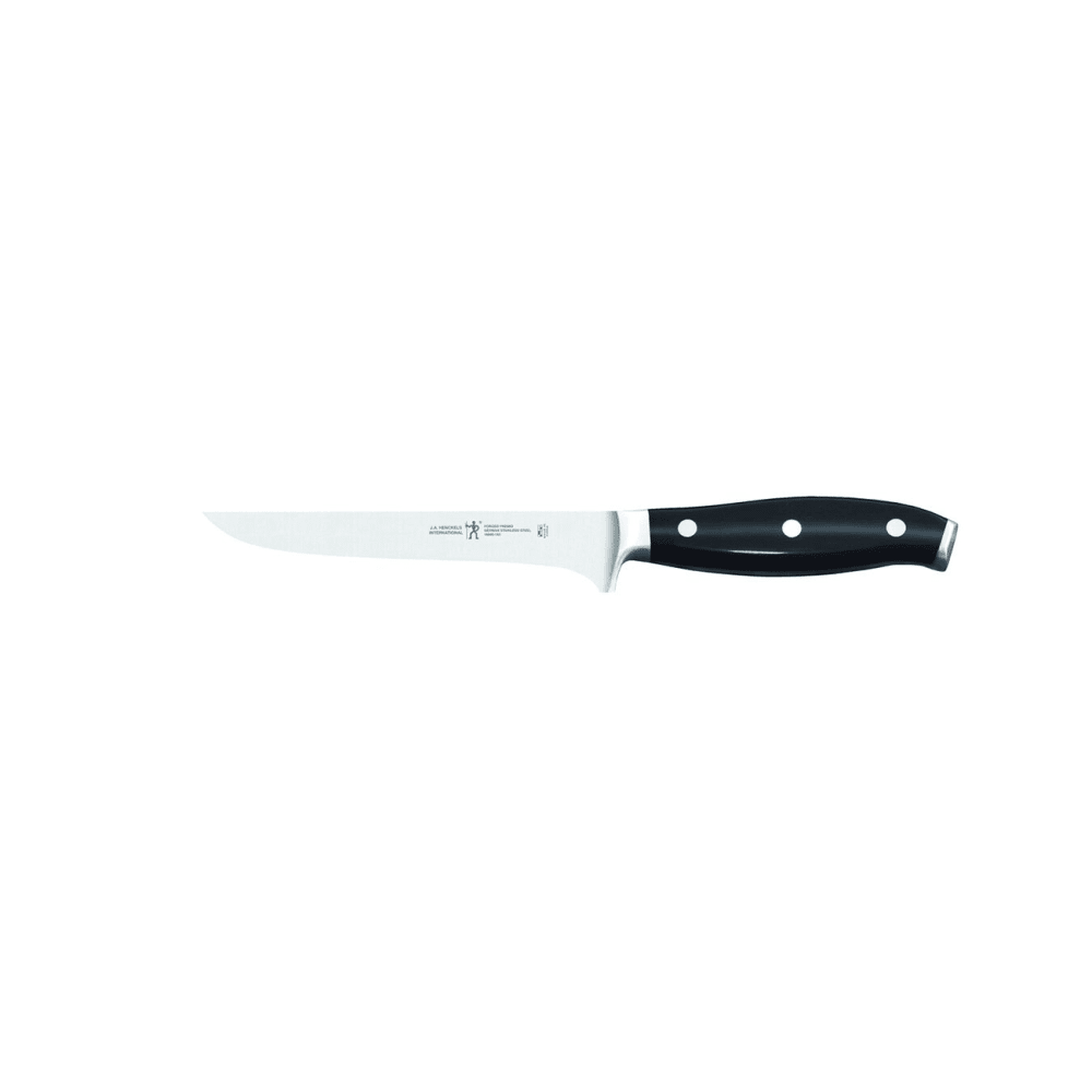 Henckels 5 1/2" Boning Knife w/ Black Plastic Handle, Stainless Steel (1014002)