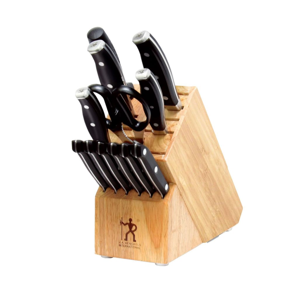 Henckels Forged Premio 13 Piece Knife Set w/ Hardwood Block (1014014)