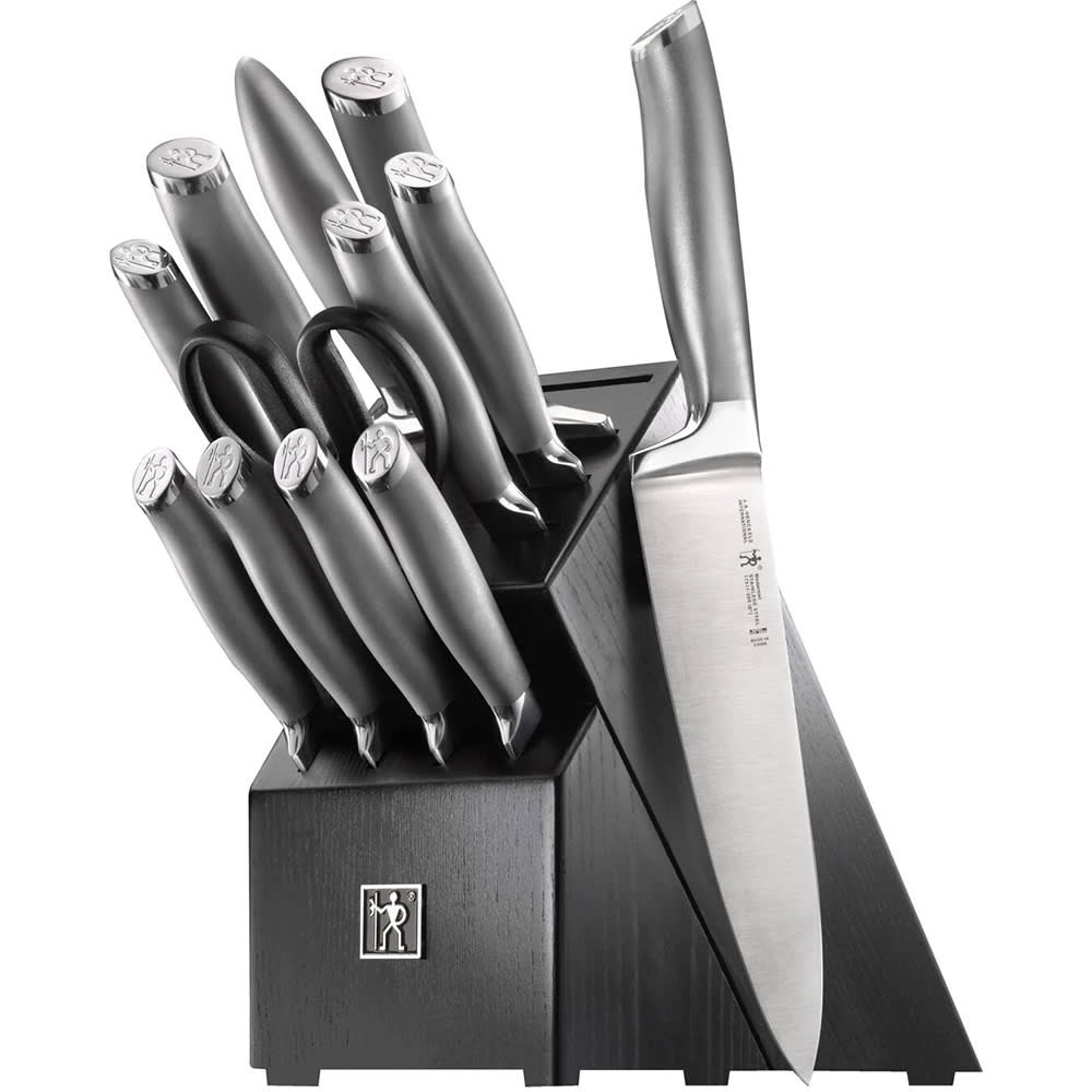 Henckels Modernist 13 Piece Knife Set w/ Black Hardwood Block (1014108)