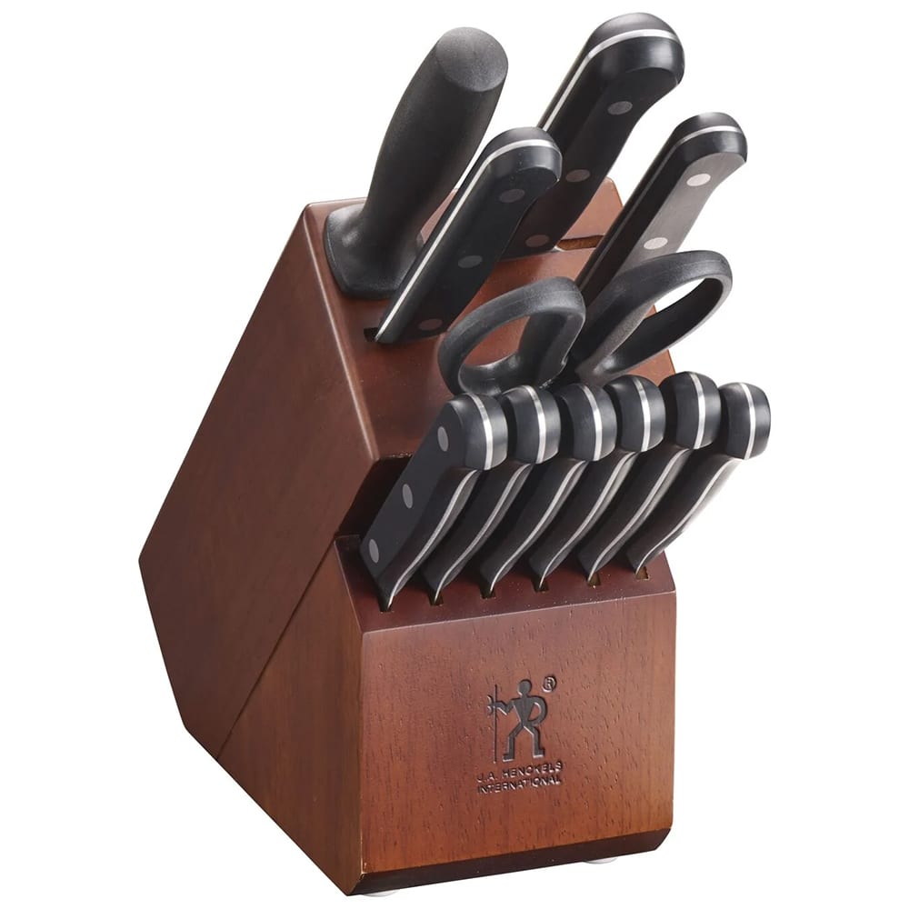 Henckels Solution 12 Piece Knife Set w/ Hardwood Block (1014158)