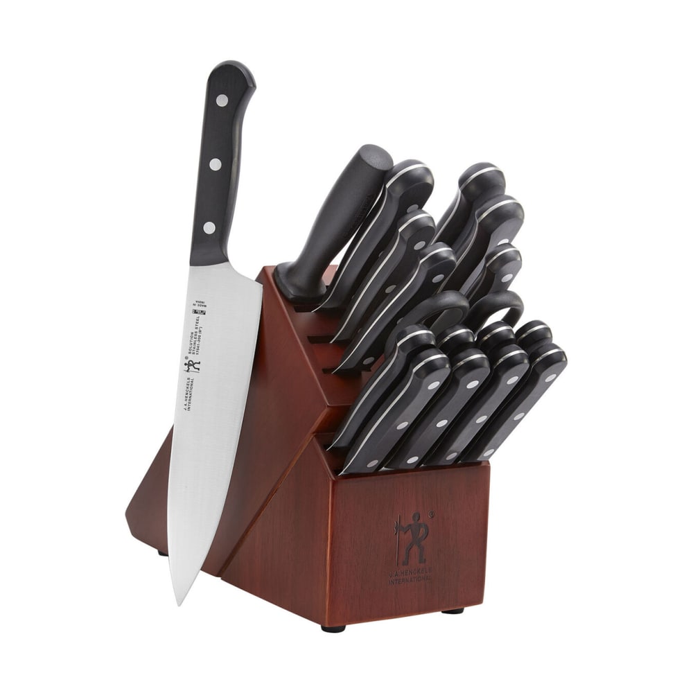 Henckels Solution 18 Piece Knife Set w/ Hardwood Block (1010963)