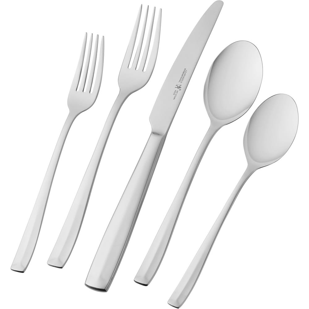 Henckels 65 Piece Lani Flatware Set, 18/10 Stainless Steel (1011369)