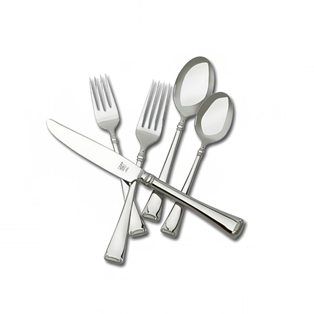 Henckels 45 Piece Angelico Flatware Set, 18/10 Stainless Steel (1011544)