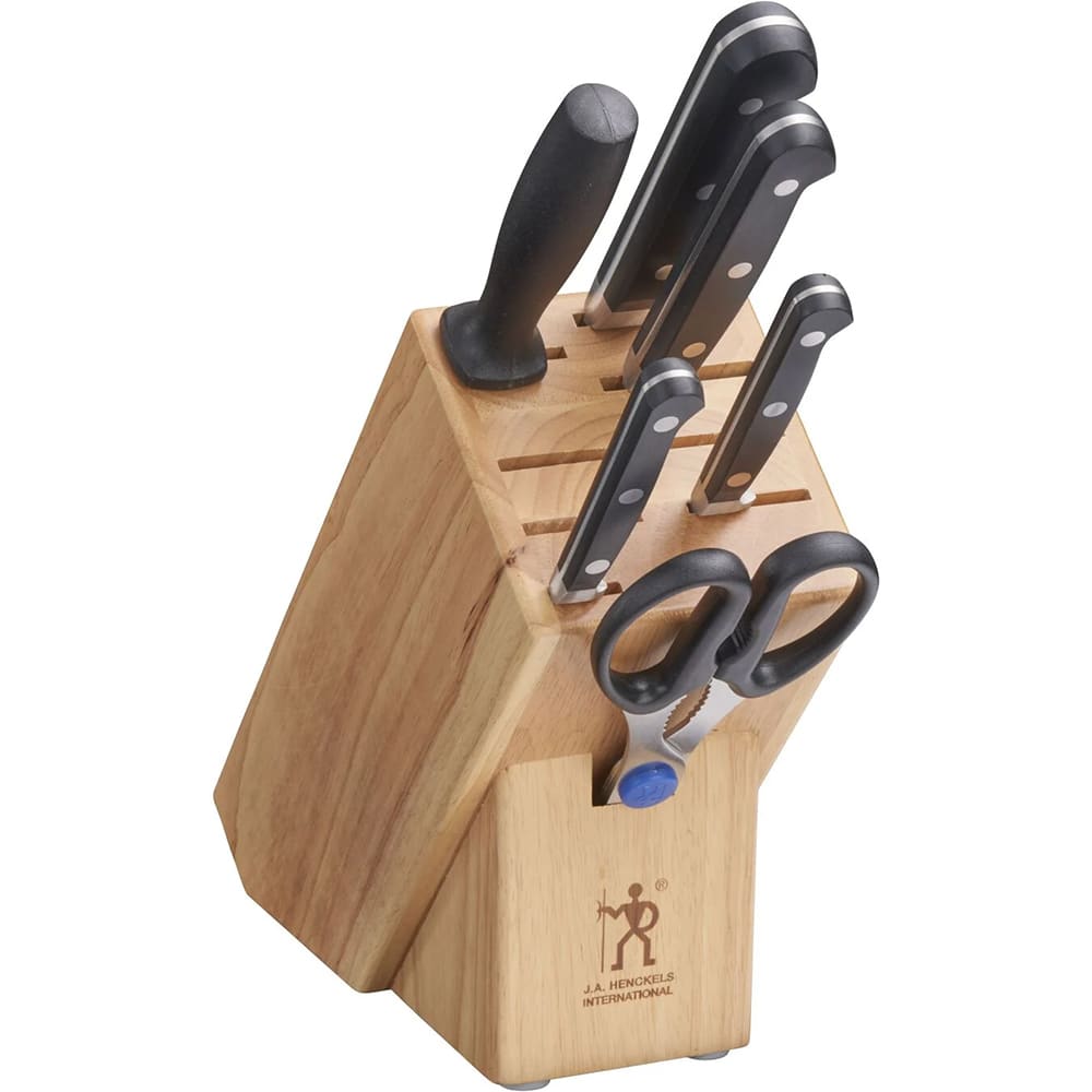 Henckels Classic 7 Piece Knife Set w/ Hardwood Block (1018681)