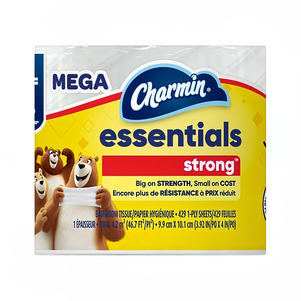 Procter & Gamble Charmin® 1 ply Toilet Paper Roll - 429 Sheets/Roll (10030772045142)