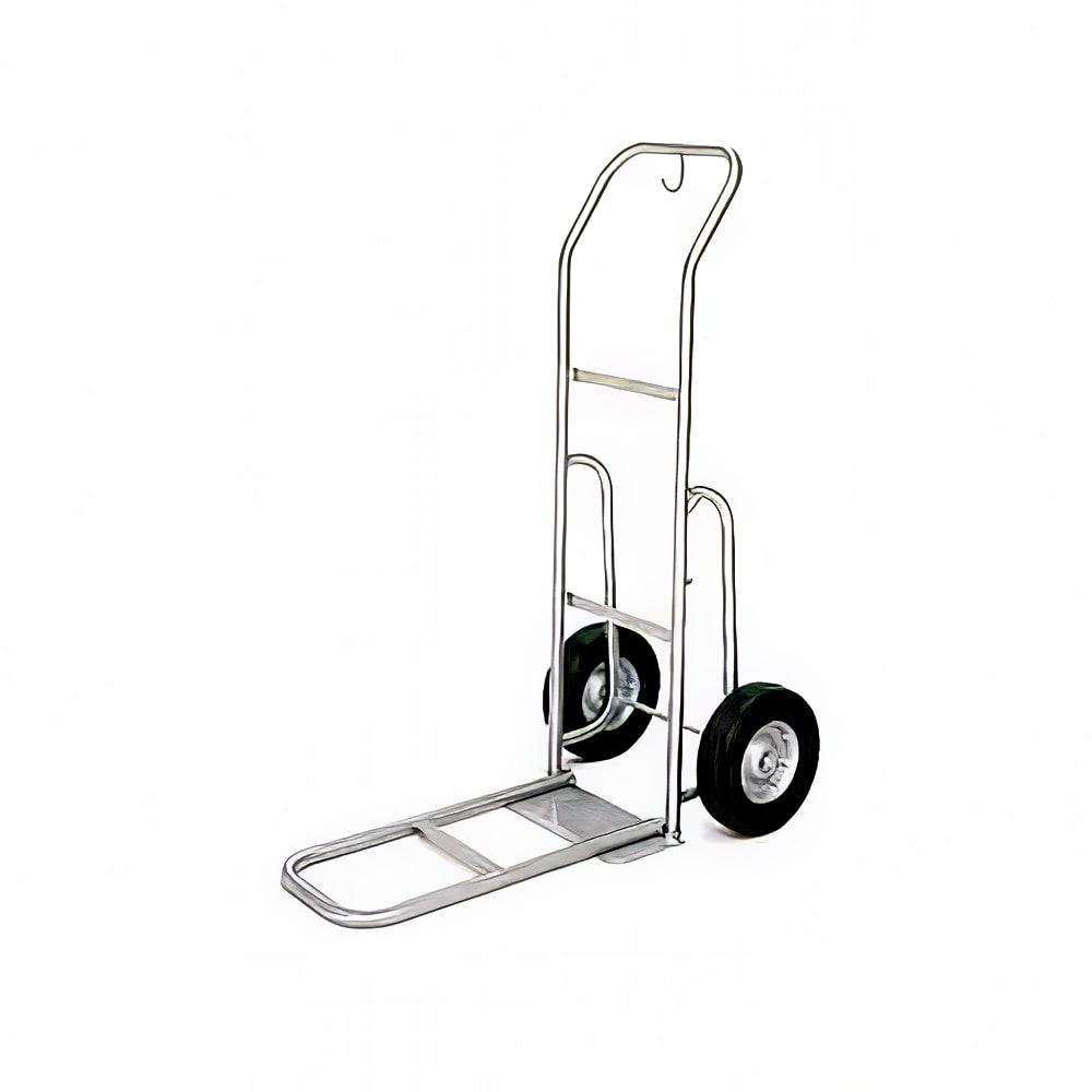 Forbes Industries Standard Bellman's Handtruck w/ 24" Dropnose - Brushed Stainless Steel (1550)
