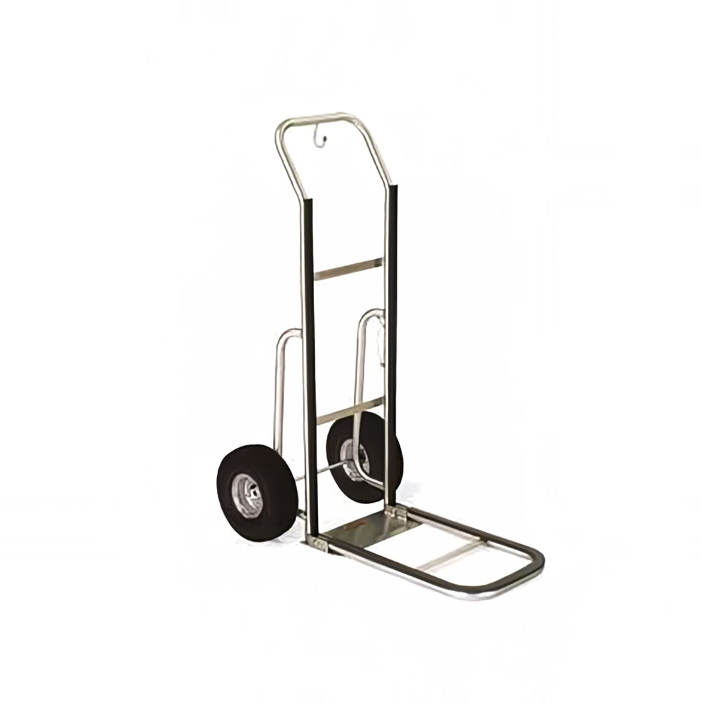 Forbes Industries Standard Bellman's Handtruck w/ 24" Dropnose - Brushed Stainless Steel (1552)