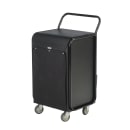 Forbes Industries Housekeeping Cart w/ (2) Shelves & Top Tray Organizer - 22"L x 21"W x 38 3/4"H, Aluminum (2044) thumbnail 2