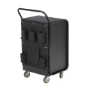 Forbes Industries Housekeeping Cart w/ (2) Shelves & Top Tray Organizer - 22"L x 21"W x 38 3/4"H, Aluminum (2044) thumbnail 4