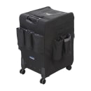 Forbes Industries In Room Rolling Housekeeping Cart w/ Handle - 20"L x 16"W x 28 3/4"H, Nylon, Black (2088) thumbnail 2