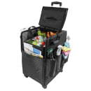 Forbes Industries In Room Rolling Housekeeping Cart w/ Handle - 20"L x 16"W x 28 3/4"H, Nylon, Black (2088) thumbnail 3