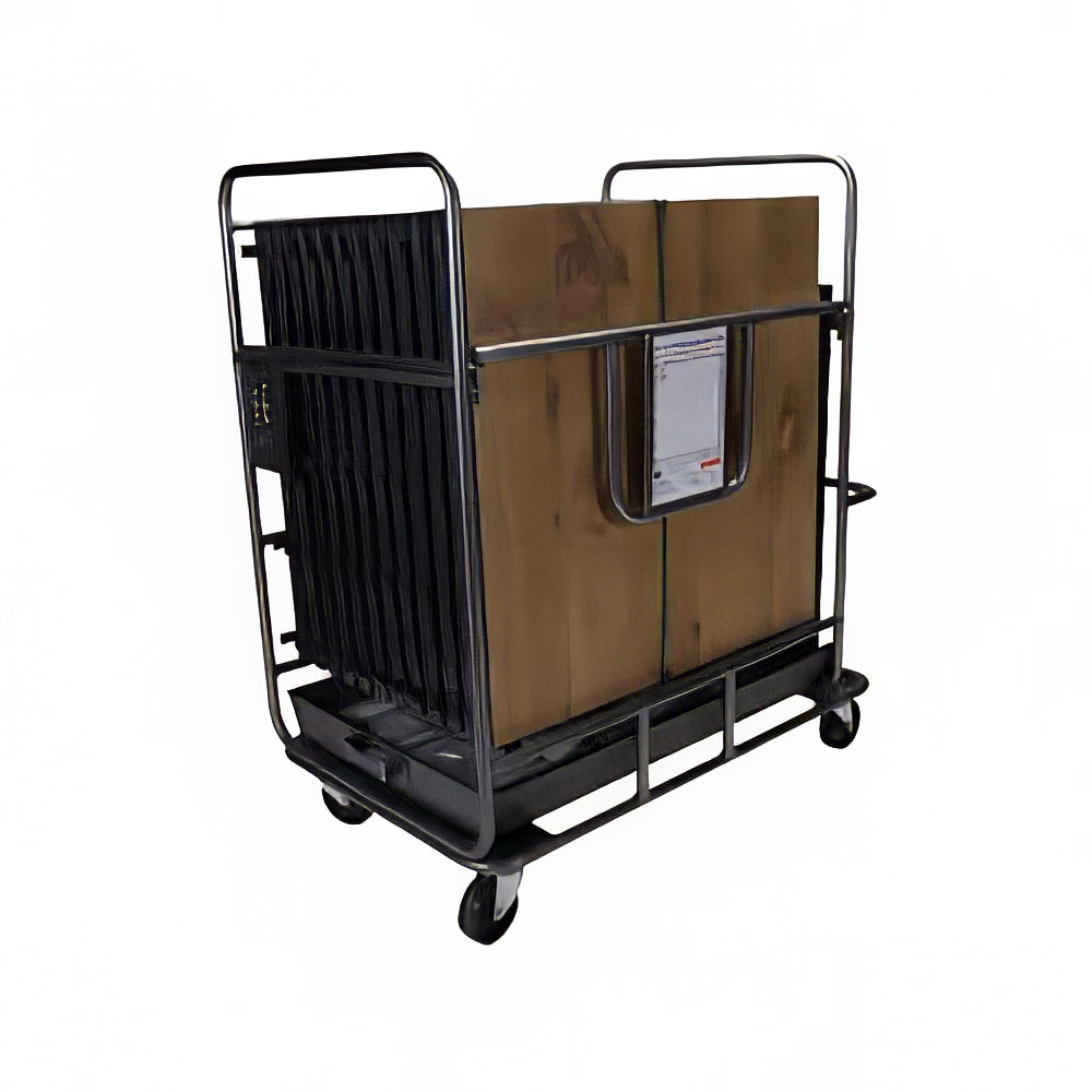 Forbes Industries Transport Cart for Outlok® and Florlok® Dance Floors - 15 ft x 15 ft Panel Capacity, Steel (3298)