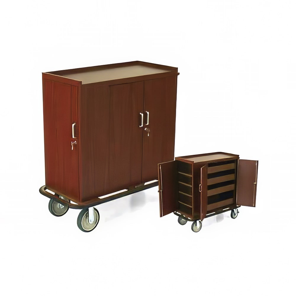 Forbes Industries Beverage Restocking Cart w/ (4) Shelves & (4) Drawers - Laminate (4403)