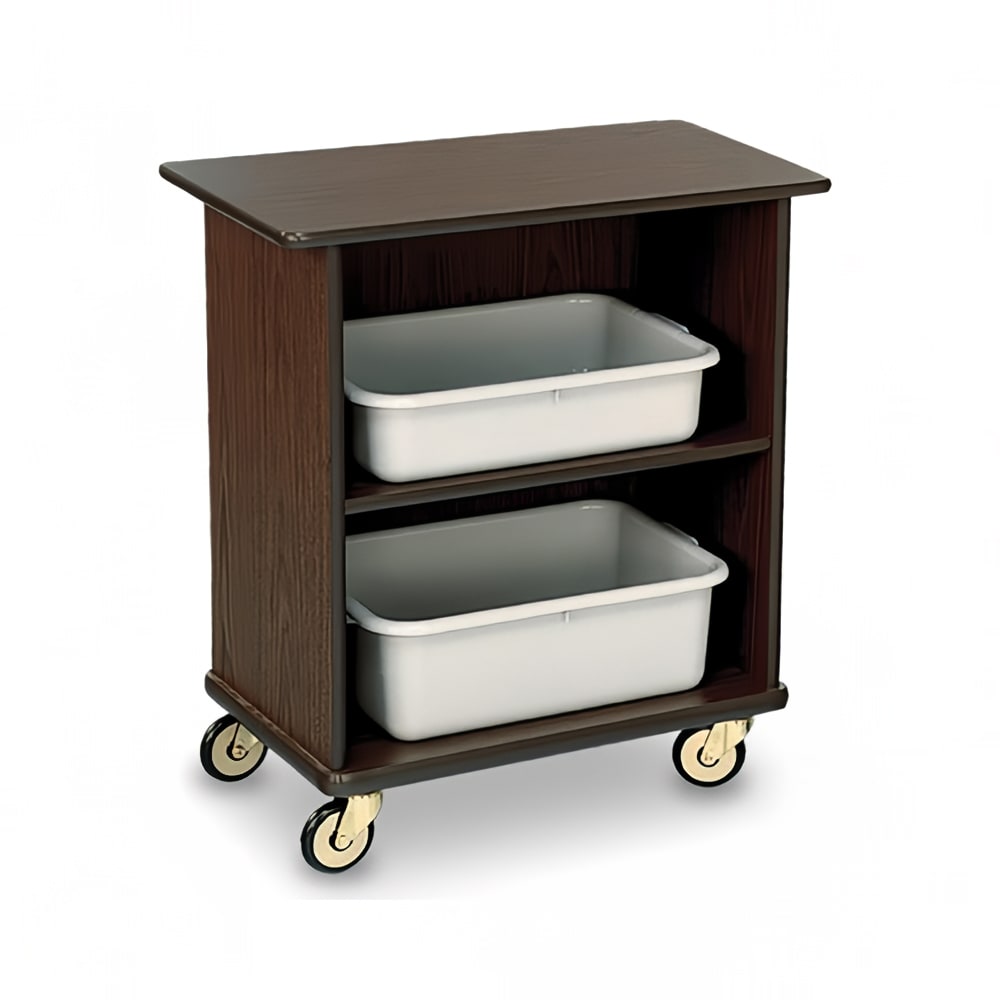 Forbes Industries 2 Level Bussing Cart - Laminate Cabinet (4740)