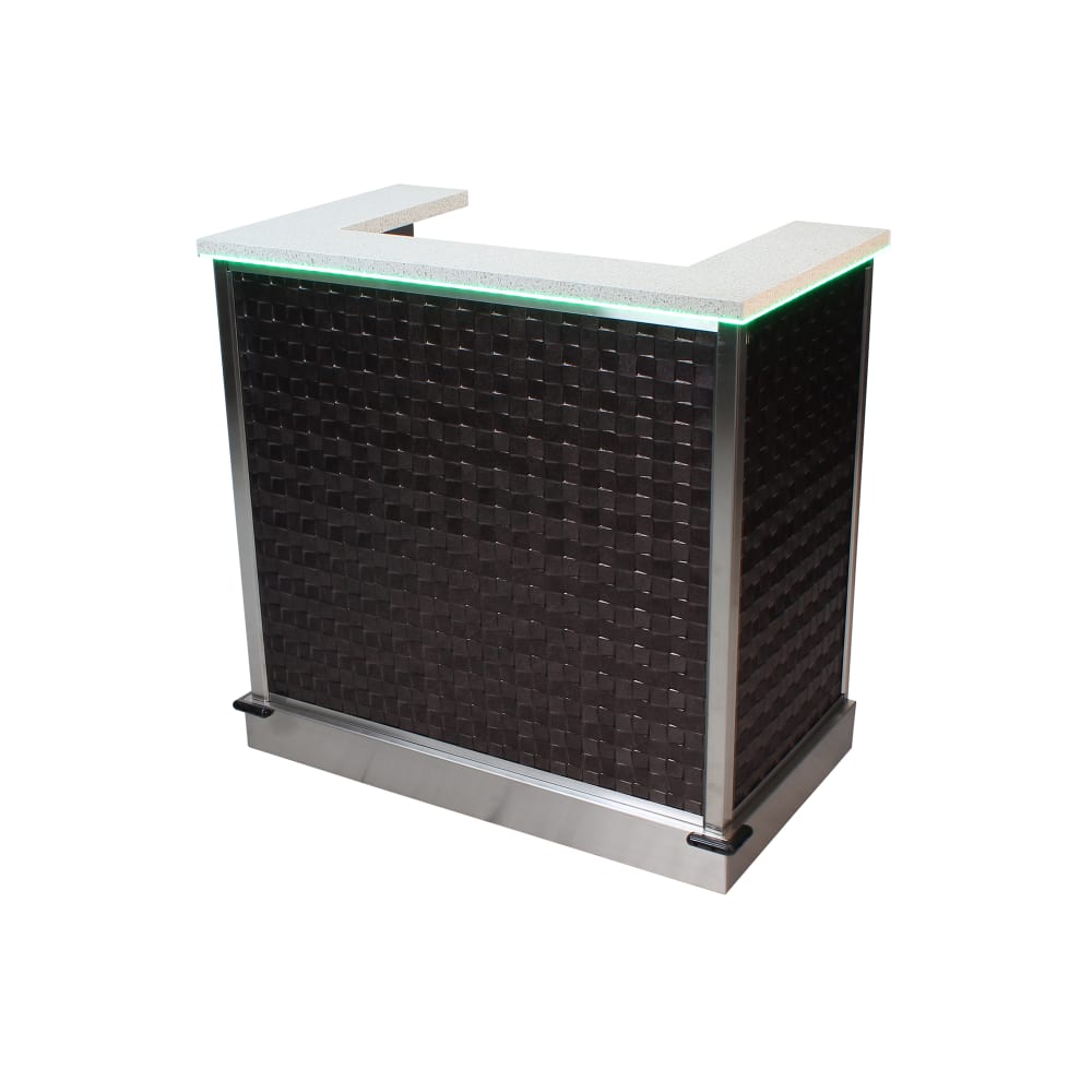 Forbes Industries 48" Portable Bar w/ Avonite Countertop - 31 1/2"D x 48 1/4"H (4866L-4-TREND)