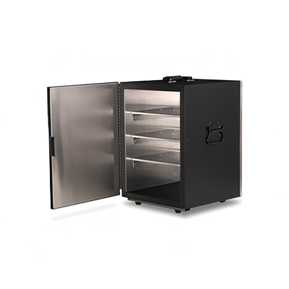 Forbes Industries Room Service Insulated Hot Box - Solid Fuel Style, Black Steel (6261)