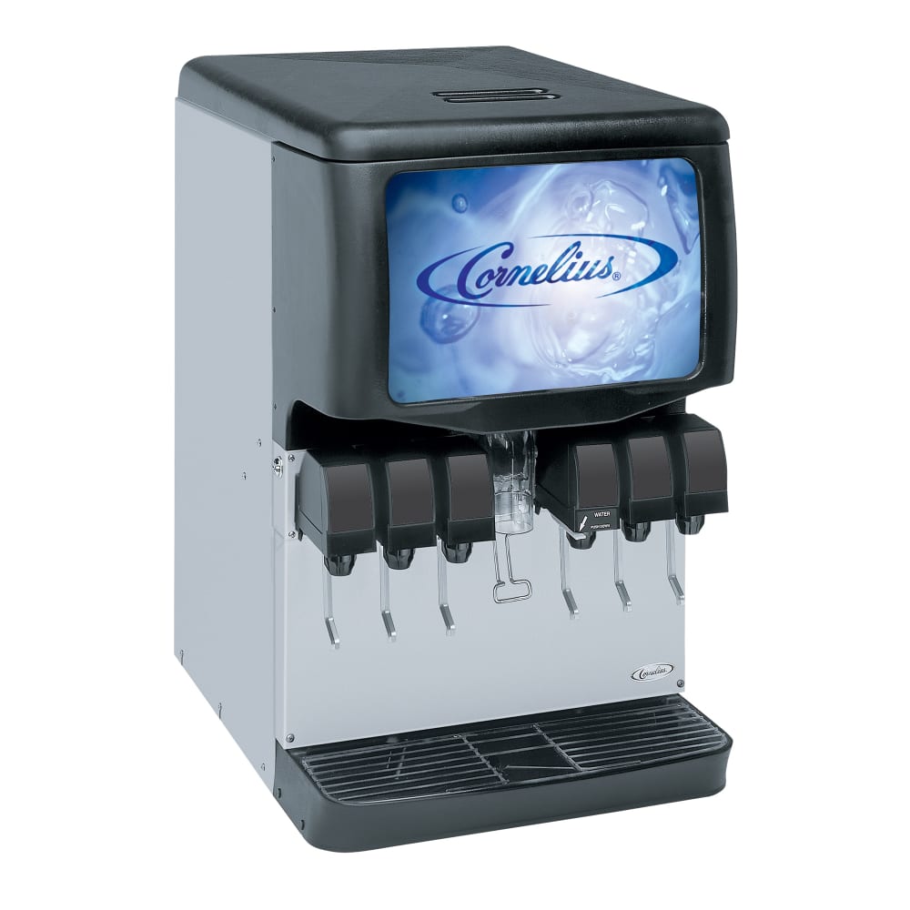 Cornelius 621053405 Countertop Cube Ice & Soft Drink Dispenser - 150 lb Storage, Cup Fill, 115v