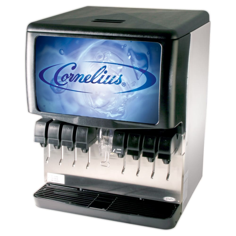 Cornelius 621052806 Countertop Cube Ice & Soft Drink Dispenser - 250 lb Storage, Cup Fill, 115v