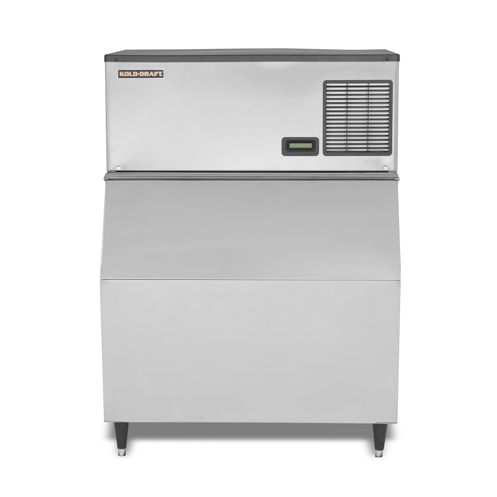 Kold-Draft GBX564LC/KDB650 543 lb Full Cube Ice Machine w/ Bin - 660 lb Storage, Water Cooled, 208-230v