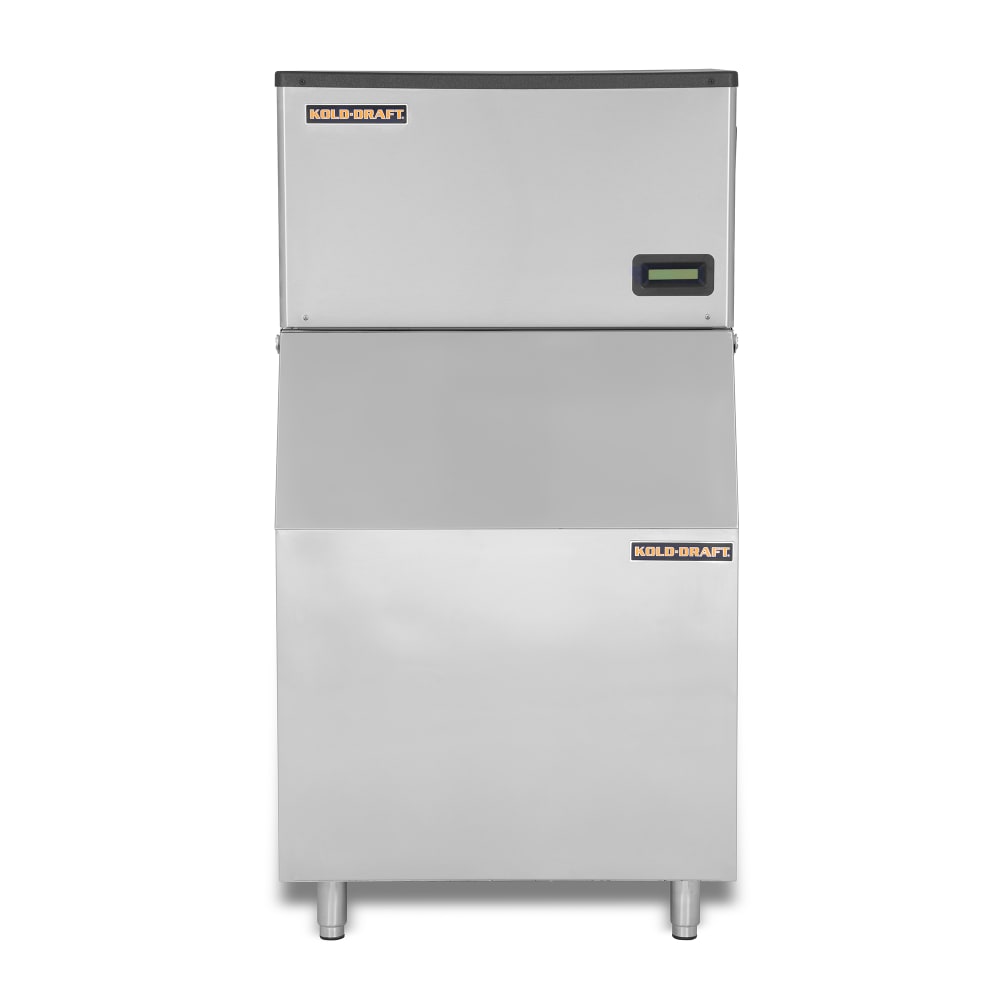 Kold-Draft GTX361AC/KDB400 352 lb Full Cube Ice Machine w/ Bin - 400 lb Storage, Air Cooled, 115v