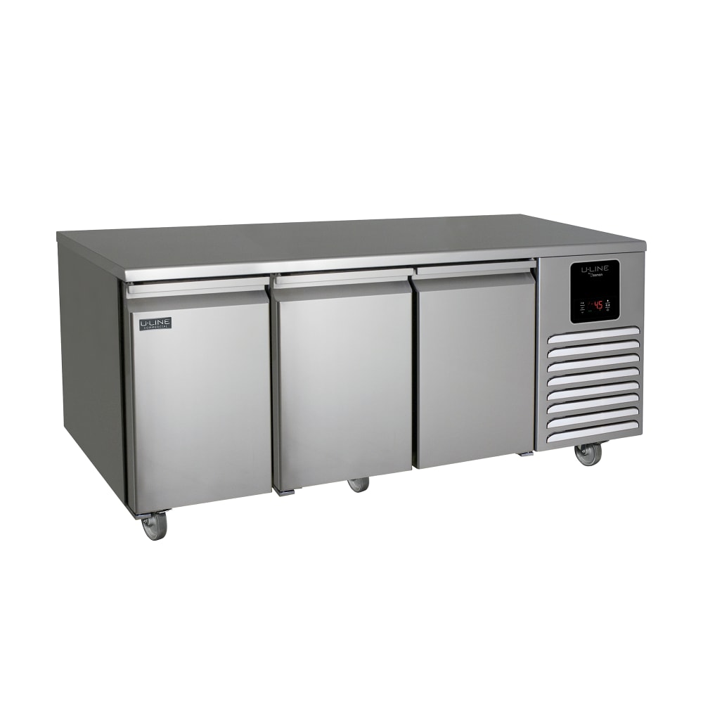 U-Line UCRE570-SS61A 77" Undercounter Refrigerator w/ (3) Sections & (3) Doors, 115v