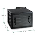 Excalibur 3948CDB 9 Tray Countertop Commercial Dehydrator w/ Glass Door thumbnail 5