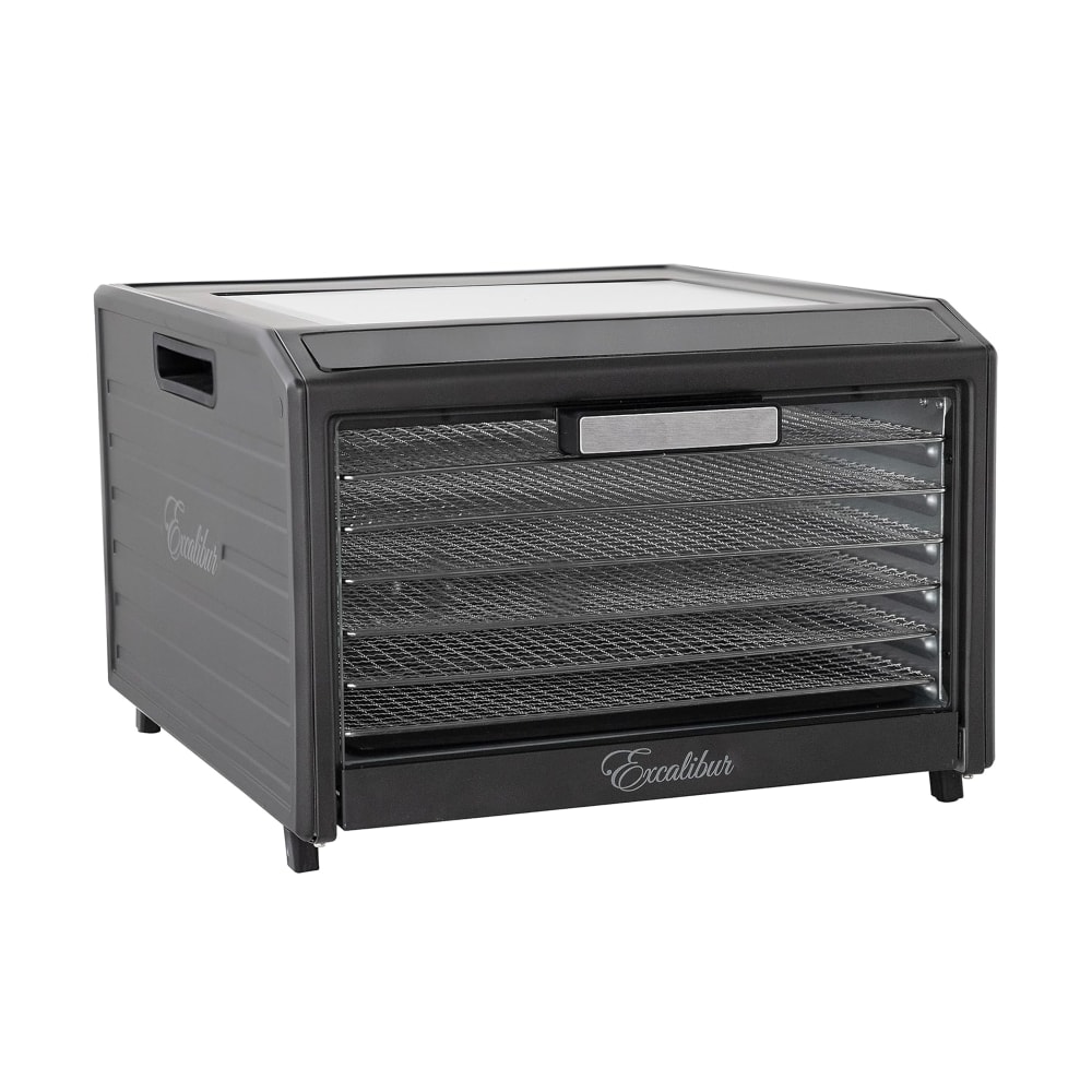Excalibur DH06SSSS13 6 Tray Countertop Commercial Dehydrator w/ Glass Door