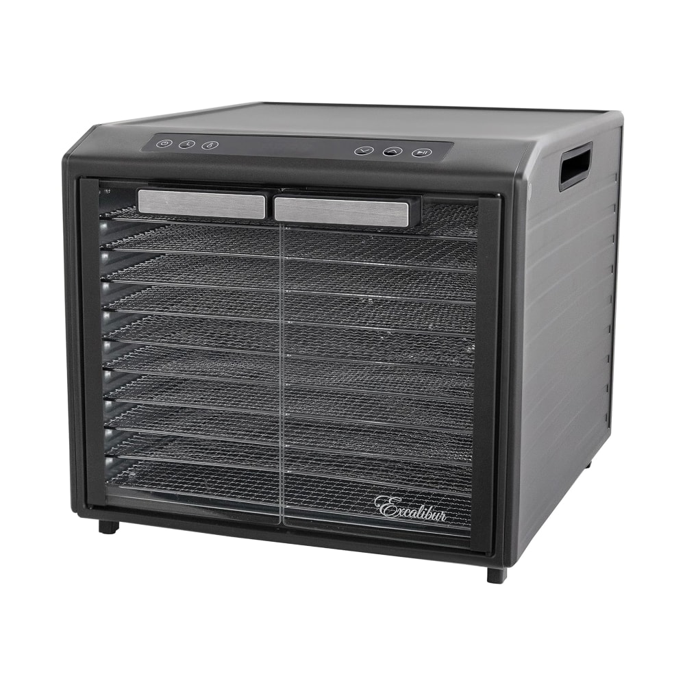 Excalibur DH10SCSS13 10 Tray Countertop Commercial Dehydrator w/ Glass Door